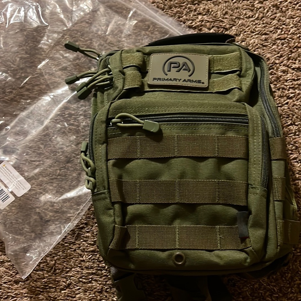 Primary Arms Tactical Shoulder Sling Pack - OD Green
